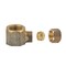 Thrifco Plumbing No. 70-C 3/8 Inch x 3/8 Inch Lead-Free Brass Compression FIP 90 El 4401392 - alternate 2